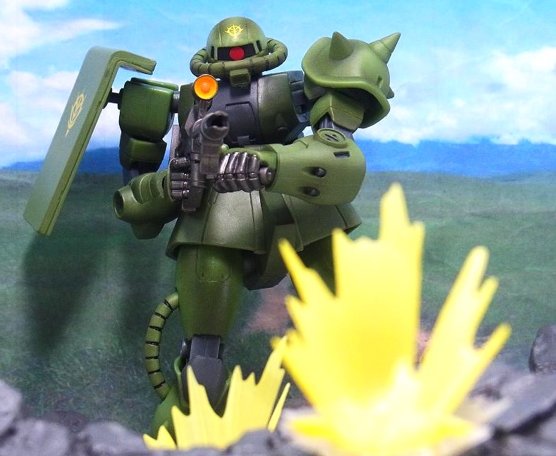 バンダイ ジ・オリジン ザク アクションフィギュア レビュー