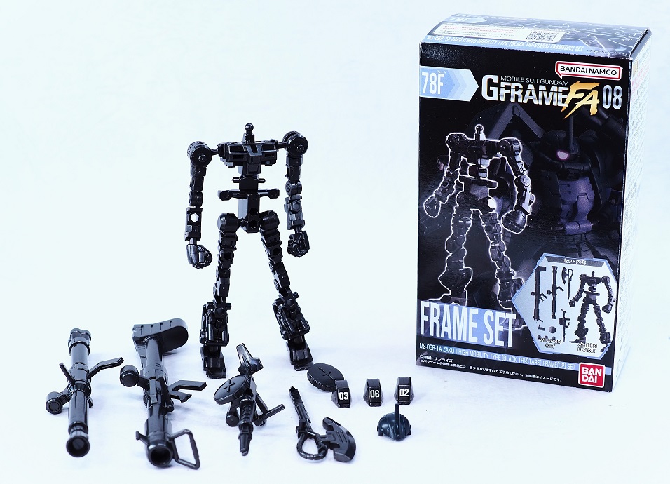 GフレームFA 08 高機動型ザクII（黒い三連星仕様） レビュー