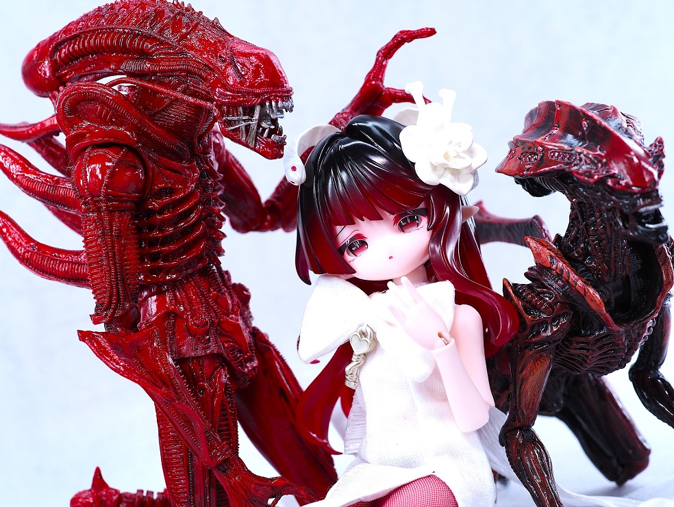 NECA ウォーリアー エイリアン レッド レビュー : おもちゃの巣（玩具