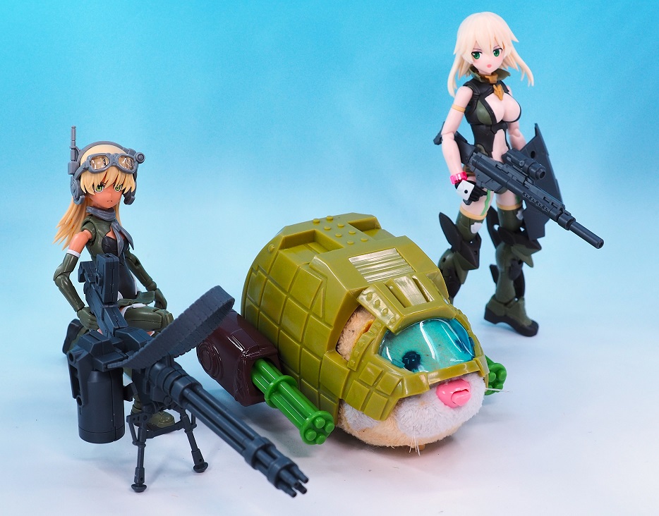 バトルガンガン フィギュア 緑/黒/金 カン・ズー バトルアーマー スペシャルフォース サージ軍曹 / アン