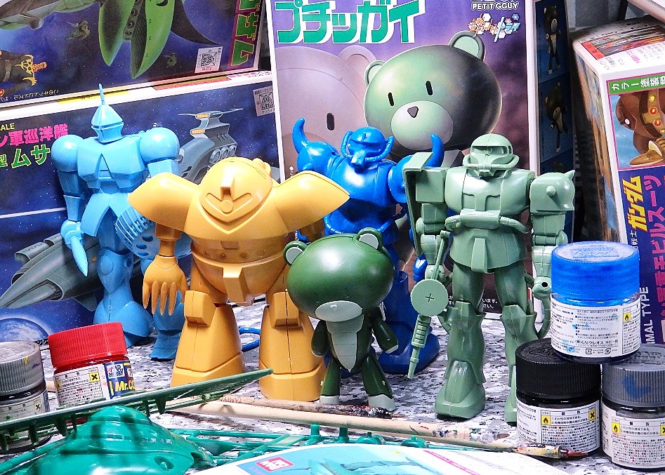 HGPG 量産型プチッガイ レビュー : おもちゃの巣（玩具レビュー）