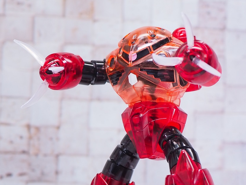 HGUC シャア専用ズゴック クリアカラーバージョン レビュー HGUC シャア専用ズゴック クリアカラーバージョン レビュー