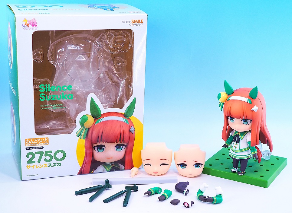 ねんどろいど サイレンススズカ レビュー : おもちゃの巣（玩具レビュー）