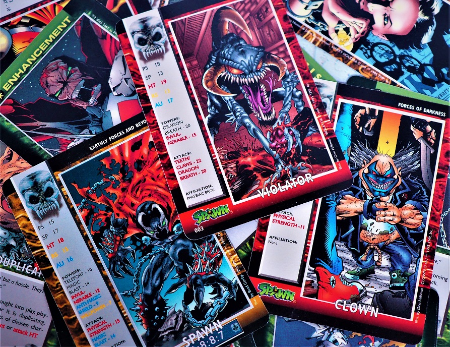 新品未開封1箱 シューリング付き スポーンカード SPAWN CARDS
