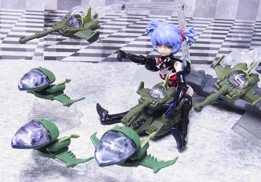 おもちゃの巣（玩具レビュー） : FWガンダムコンバージ14 バーザム、ドップ＆マゼラアタック レビュー