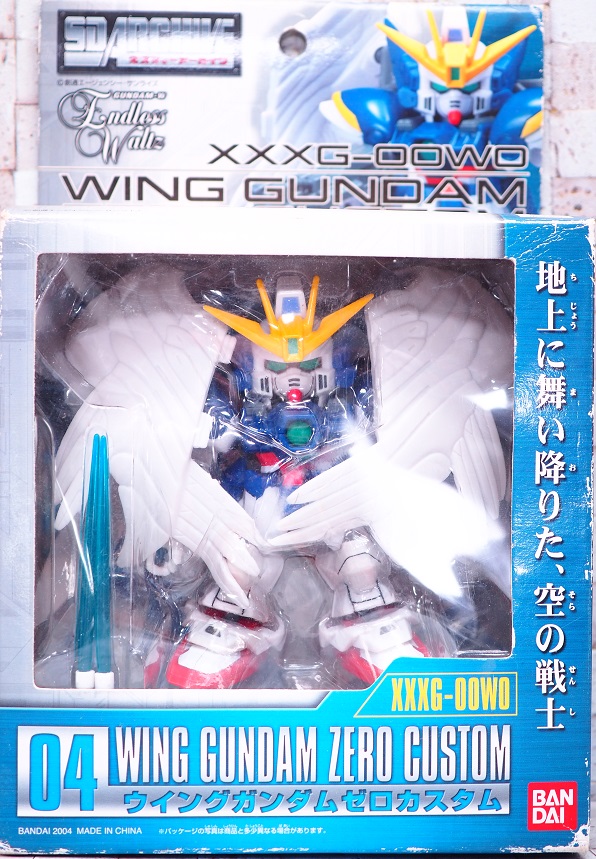おもちゃの巣 玩具レビュー Sdアーカイブ ウイングガンダムゼロカスタム レビュー