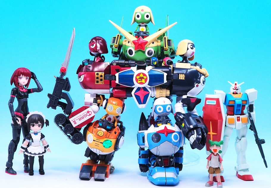 ゴッド ケロン GOD KERON ケロロ軍曹 プラモ コレクション 究極合神 ケロロ軍曹 プラモコレクション 究極合神 ゴッドケロン レビュー