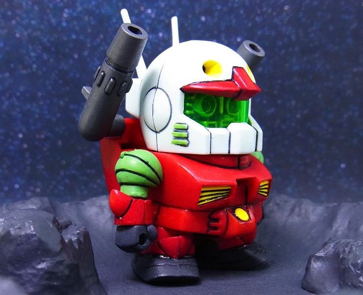 BB戦士 25 ガンキャノン レビュー : おもちゃの巣（玩具レビュー）