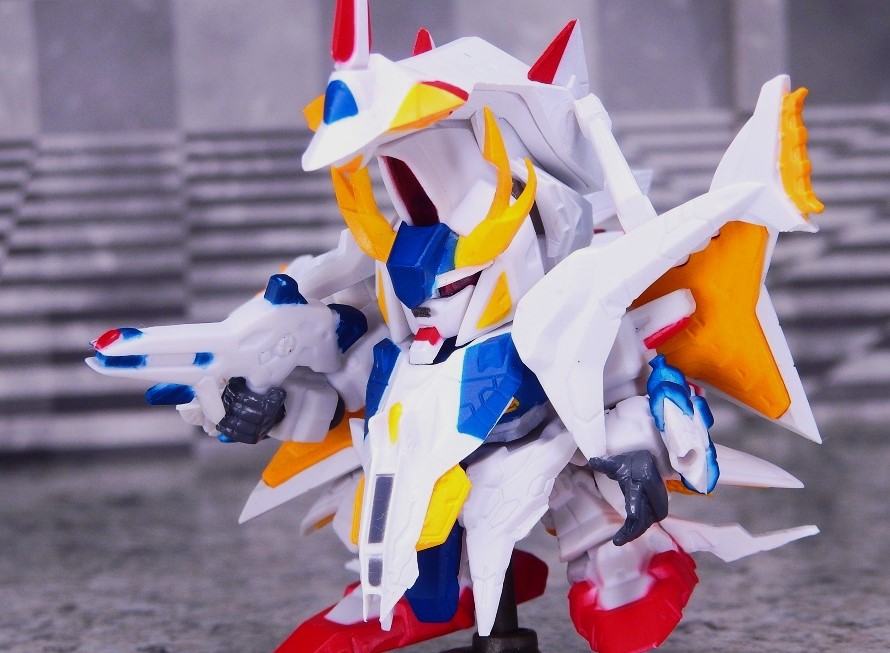 おもちゃの巣(玩具レビュー) : ガシャポン戦士 f EX01 ペーネロペー レビュー