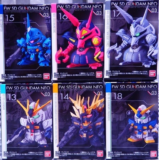 新品本物 03 SDガンダムNEO FW 食玩 レビュー おもちゃの巣（玩具レビュー） : ロボット