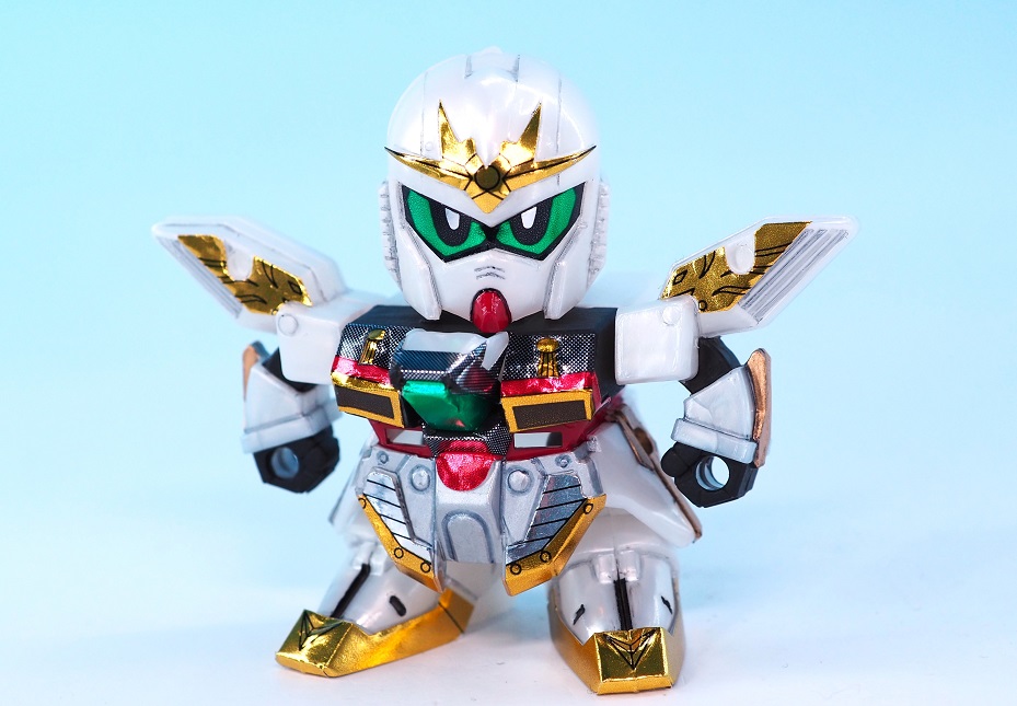 ガン消し　新凰頑駄無　SDガンダム BB戦士 166 新凰頑駄無 レビュー : おもちゃの巣（玩具レビュー）