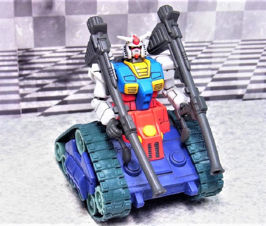 MIA  ガンダム、ガンキャノン、ガンタンク 3点セット MIA ガンタンク レビュー : おもちゃの巣（玩具レビュー）