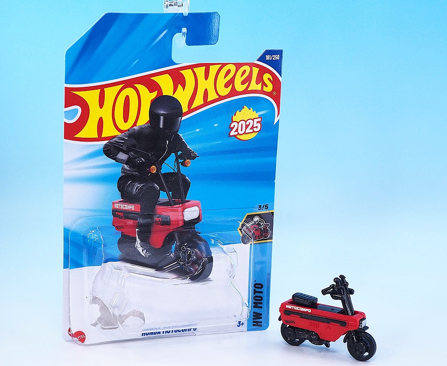 ホットウィール ホンダ・モトコンポ レビュー : おもちゃの巣（玩具