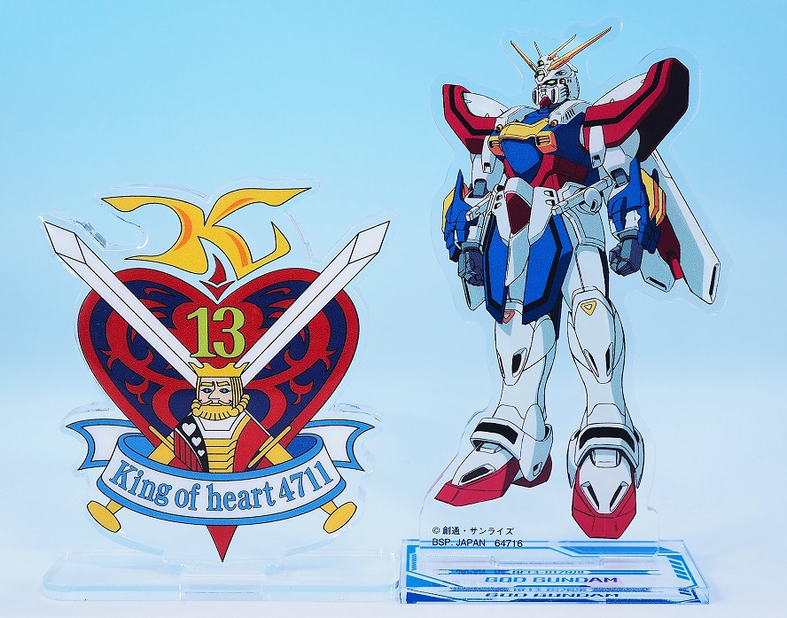 モビルファイター アクリルスタンド : おもちゃの巣（玩具レビュー）