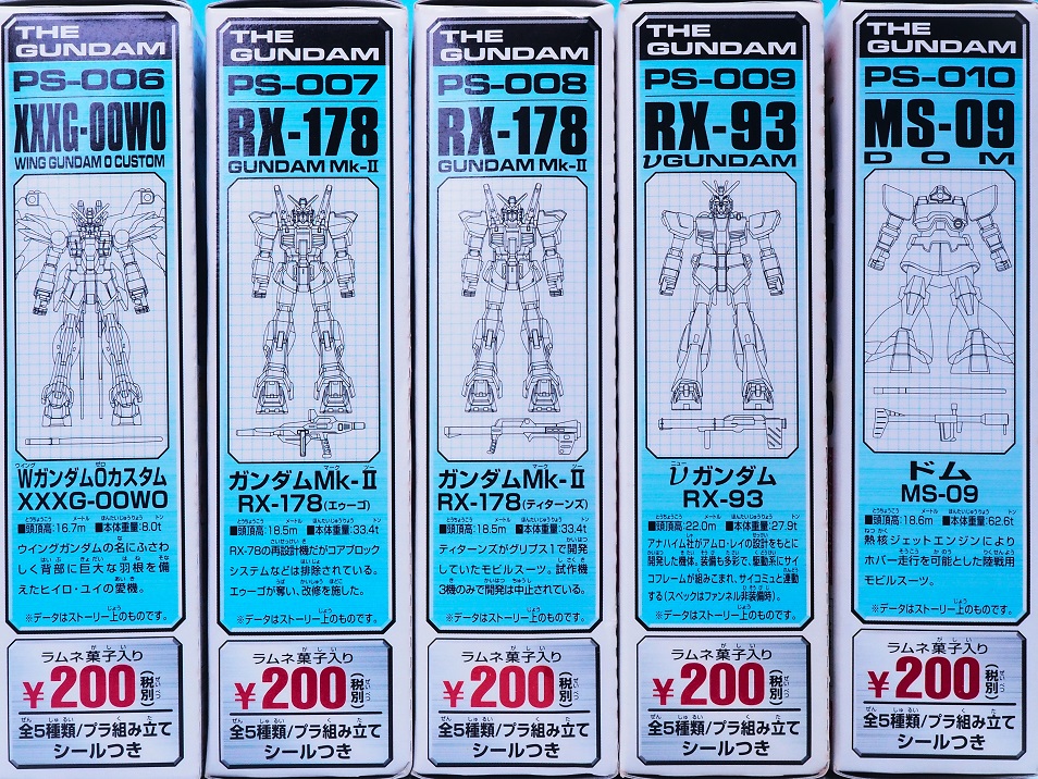 食玩 ザ・ガンダム パート2 レビュー : おもちゃの巣（玩具レビュー）