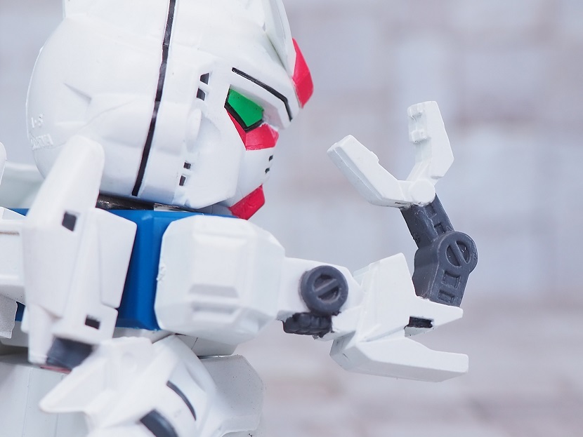 バンプレスト マグネットロボ ガンダム試作3号機 レビュー