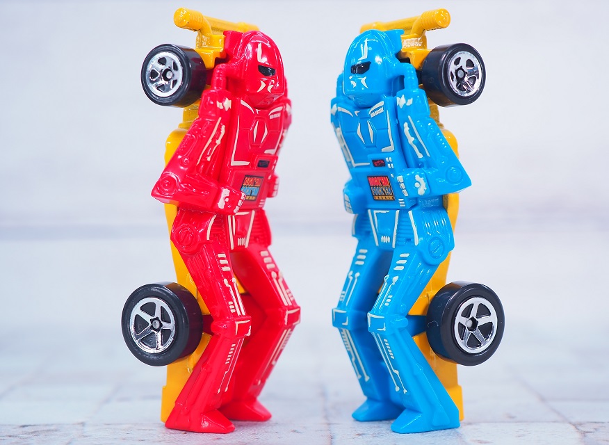 ホットウィール ゾンボット Mattel Games（ブルー） レビュー