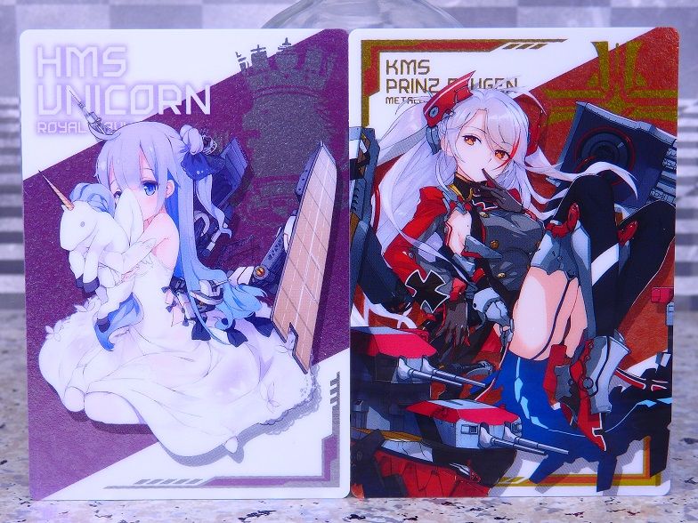 アズールレーンウエハース : おもちゃの巣（玩具レビュー）