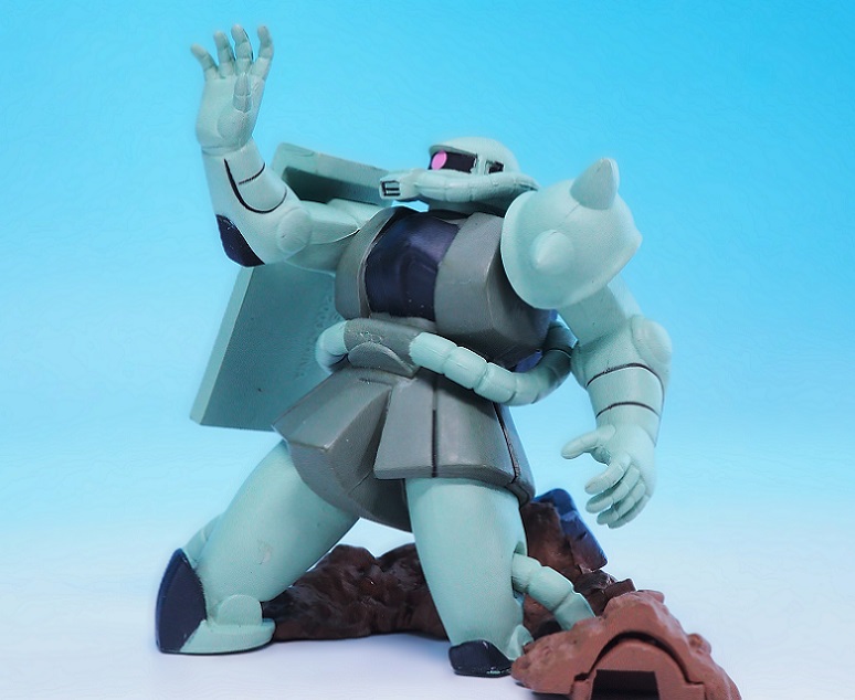 バンプレスト 機動戦士ガンダムビネットコレクション 量産型ザク