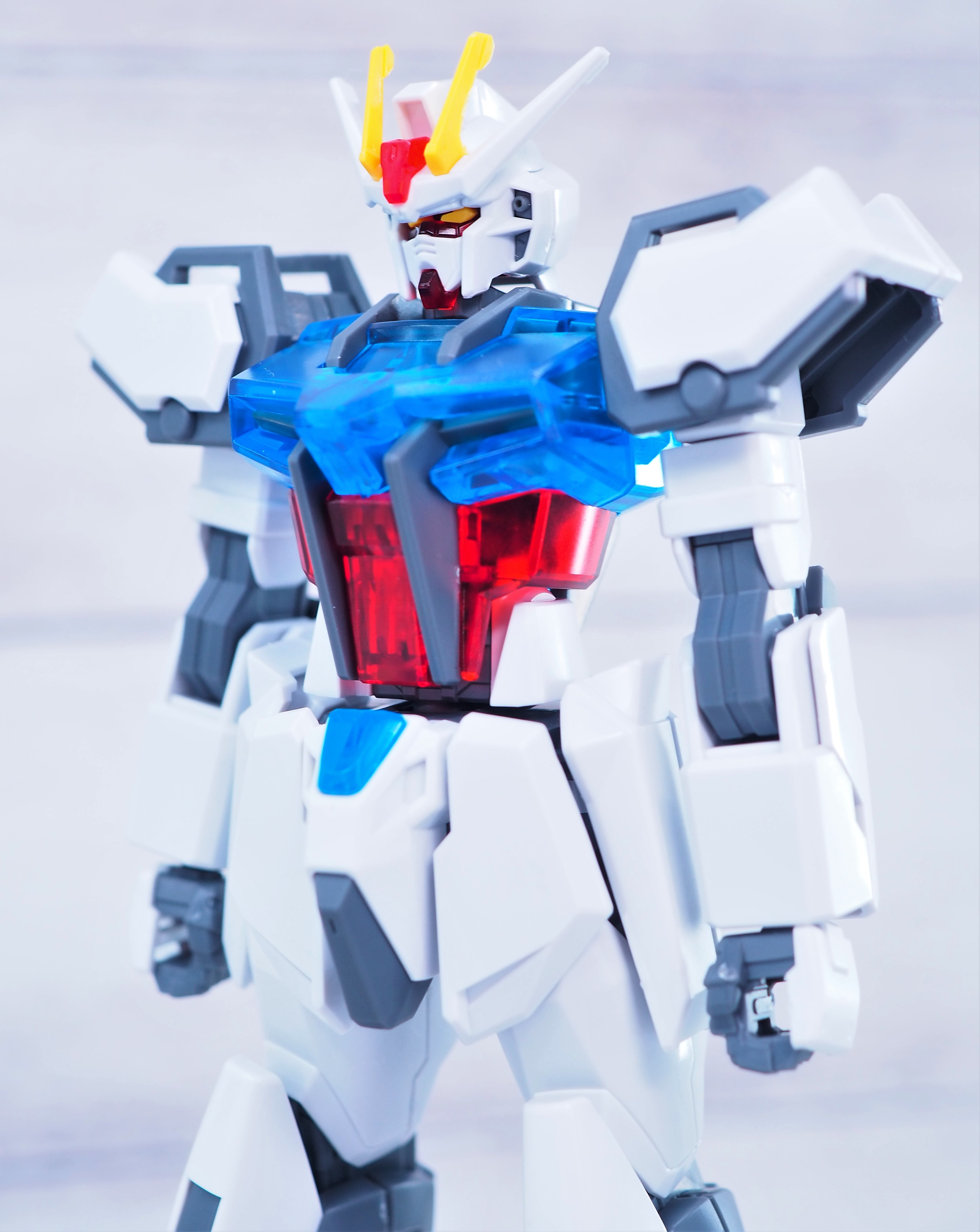 【激レア】ストライク エラー品？　クリアver など3体 EG ストライクガンダム ソリッドクリアアナザー バズーカ装備ver