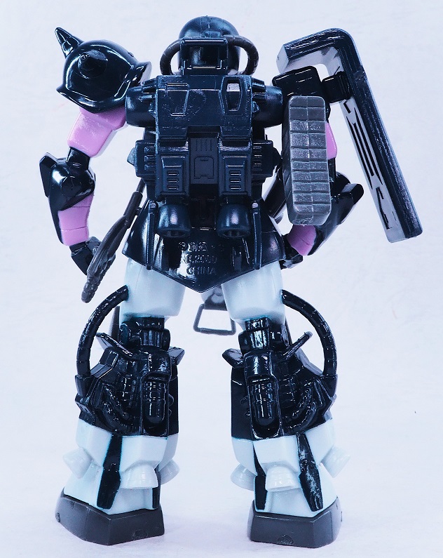 ハイパーガンダム 復刻版Ⅱ 高機動型ザク（黒い三連星仕様） レビュー