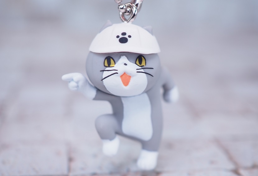 なめ猫ミニ免許付フィギュアキーチェーン なめ猫ミニ免許付フィギュアキーチェーン なめ猫 ミニ免許付