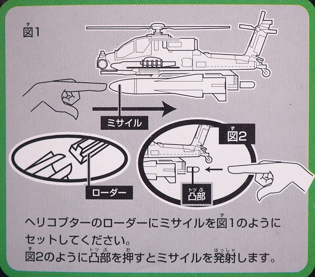 おもちゃの巣 玩具レビュー バンダイ ブラストゴジラ1 ヘリコプターセット レビュー