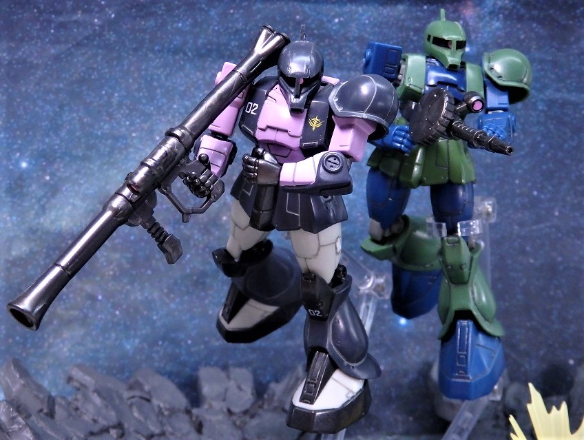 Amazon.co.jp: MIA 黒い三連星 ザクI MS-05B/3S 3体セット