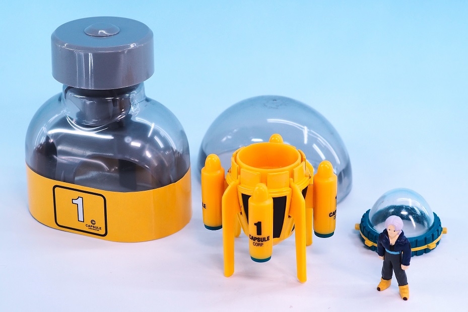 IRWIN ドラゴンボールZ トランクスのタイムマシン レビュー : おもちゃ