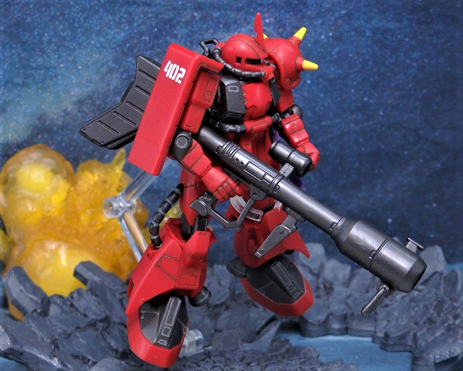 2体セット MIA MS-06R-2 高機動型ザク モビルスーツインアクション MIA ジョニー・ライデン専用 高機動型ザクII レビュー