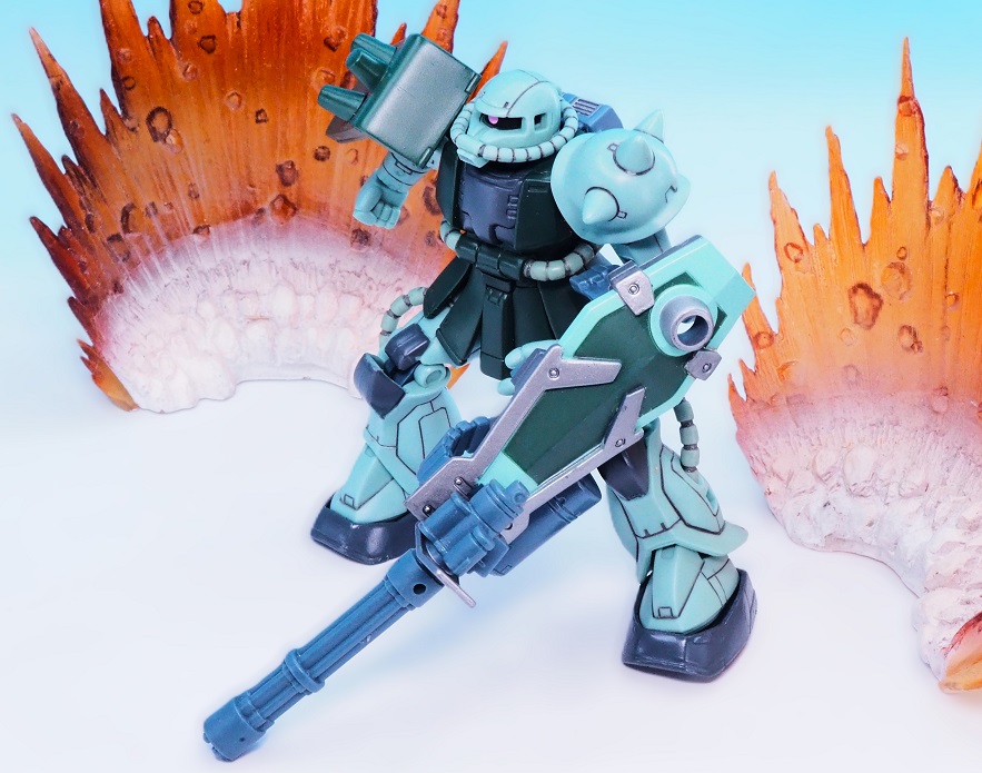MIA ジオン公国軍モビルスーツ用武器セット レビュー : おもちゃ
