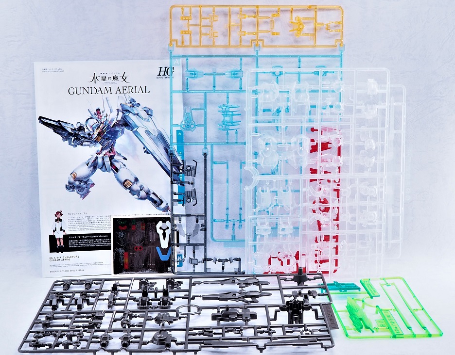 ガンダムベース限定品　HG 1/144 ガンダムエアリアル クリアカラー　3体 HG 1/144 ガンダムエアリアル [クリアカラー] − 商品情報｜THE