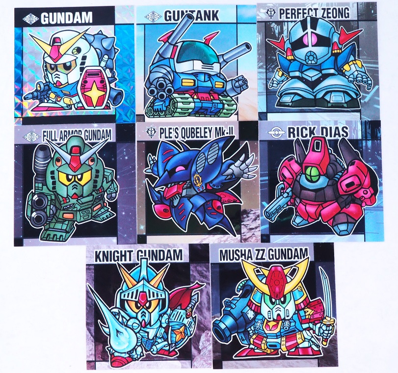 ガンダムスナック セミコンプ 28種 まとめ売り キラキラ 32 13 10 3 わ