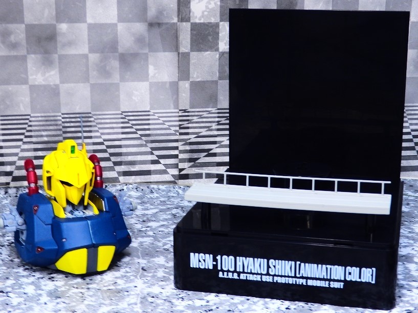 百式　ヘッドディスプレイ 1/60スケールモデル 機動戦士Zガンダム ヘッドディスプレイ 百式