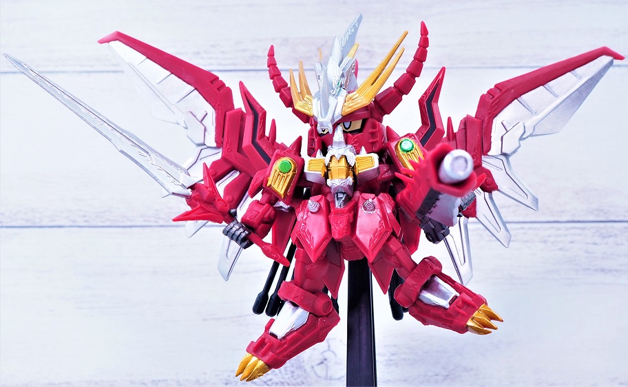 SDガンダム 煌極舞創 神竜士レッドランダー CONTINUE レビュー SDガンダム 煌極舞創 神竜士レッドランダー CONTINUE レビュー