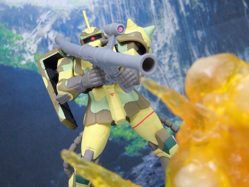 MIA ザクⅡ カモフラージュver. レビュー : おもちゃの巣(玩具 MIA ザクⅡ カモフラージュver. レビュー : おもちゃの巣(玩具