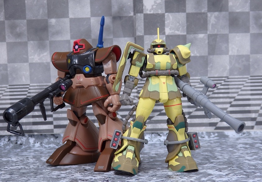 MIA ザクⅡ カモフラージュver. レビュー : おもちゃの巣(玩具 MIA ザクⅡ カモフラージュver. レビュー : おもちゃの巣(玩具