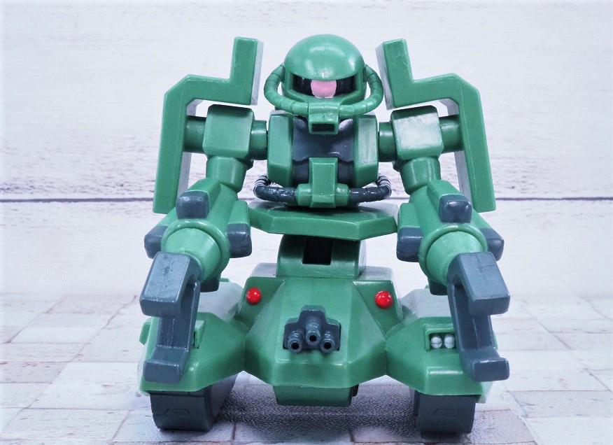 トレーディングモビルスーツフィギュア ザクタンク レビュー
