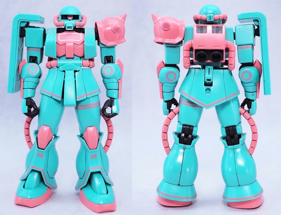 HG 量産型リコ専用ザク レビュー : おもちゃの巣（玩具レビュー）