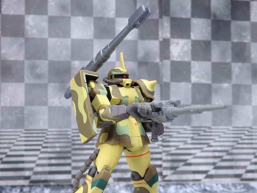 MIA ザクⅡ カモフラージュver. レビュー : おもちゃの巣(玩具 MIA ザクⅡ カモフラージュver. レビュー : おもちゃの巣(玩具