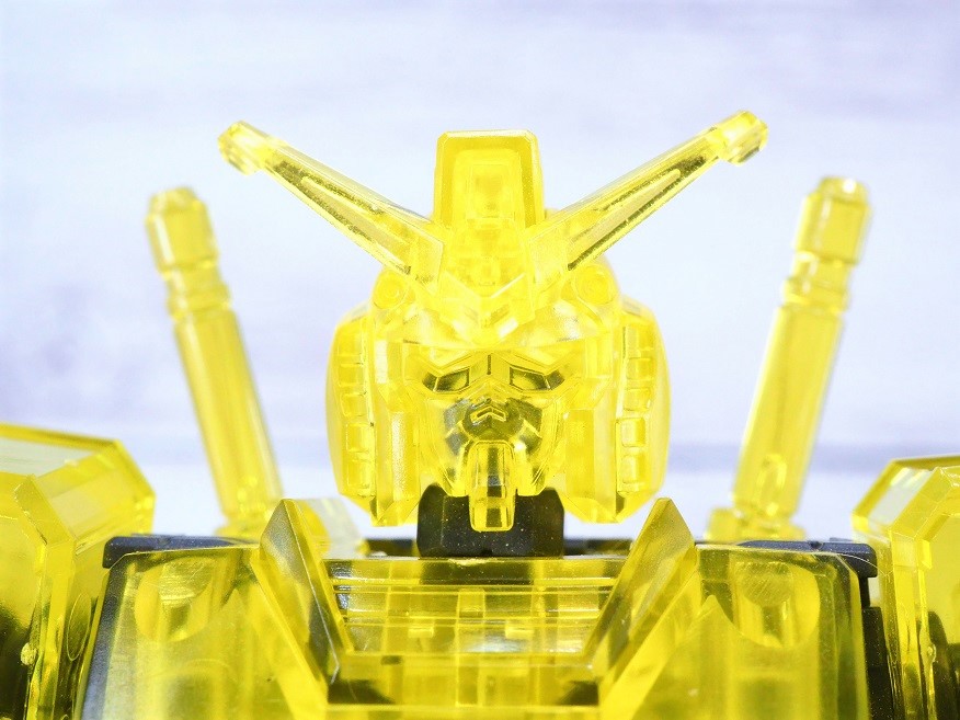 EG RX-78-2 ガンダム [クリアイエロー] レビュー : おもちゃの巣