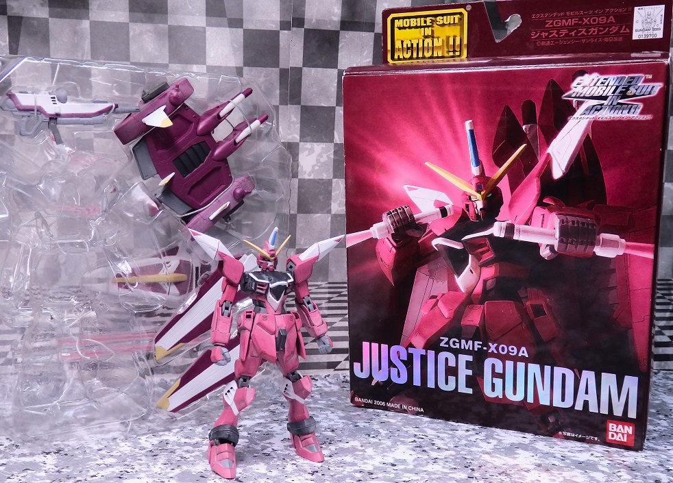EMIA ジャスティスガンダム レビュー : おもちゃの巣（玩具