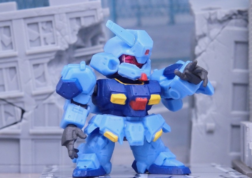 おもちゃの巣（玩具レビュー） : ガシャポン戦士f 03 レビュー