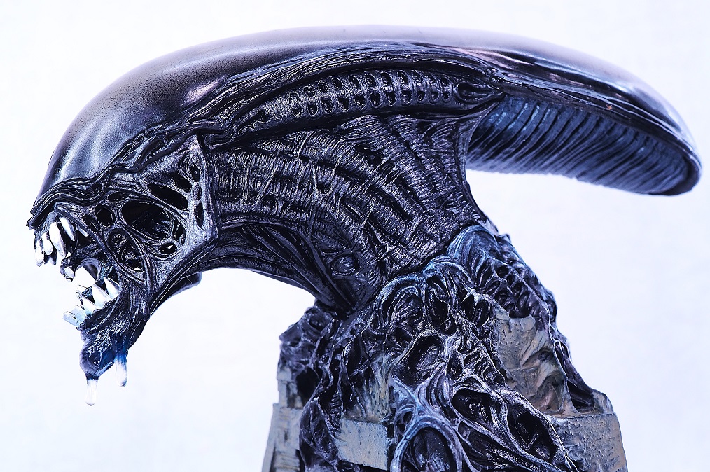 フリュー AVP エイリアンリアルヘッドフィギュア レビュー : おもちゃ