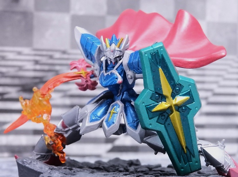 FW GUNDAM CONVERGE EX06 フルアーマー騎士ガンダム レビュー