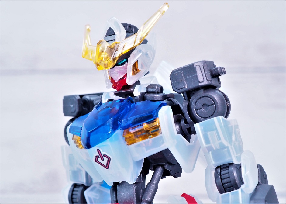 HG ガンダムバルバトス 滑空砲装備 クリアカラーVer. レビュー