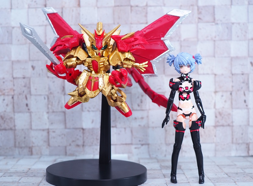 SDガンダム 光の騎士 スペリオルガンダム レジンキャスト SDガンダム 煌極舞創 スペリオルドラゴン【光の騎士】レビュー