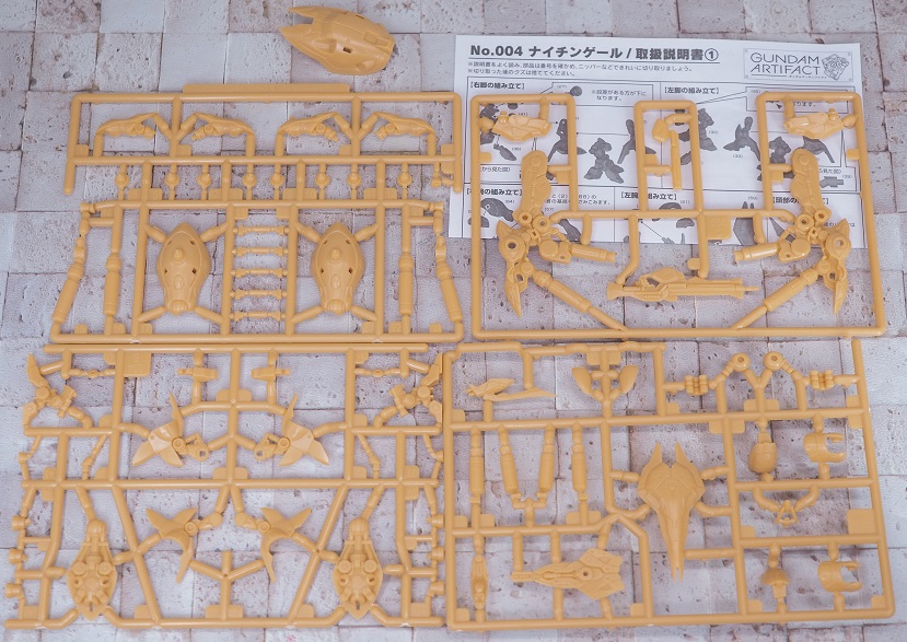 ガンダムアーティファクト　ナイチンゲール BANDAI ガンダムアーティファクト ナイチンゲール : 御宅家本舗
