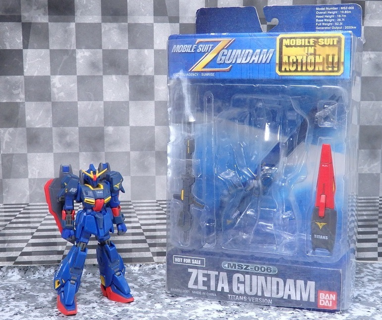 MIA Zガンダム ティターンズ バージョン レビュー : おもちゃの巣