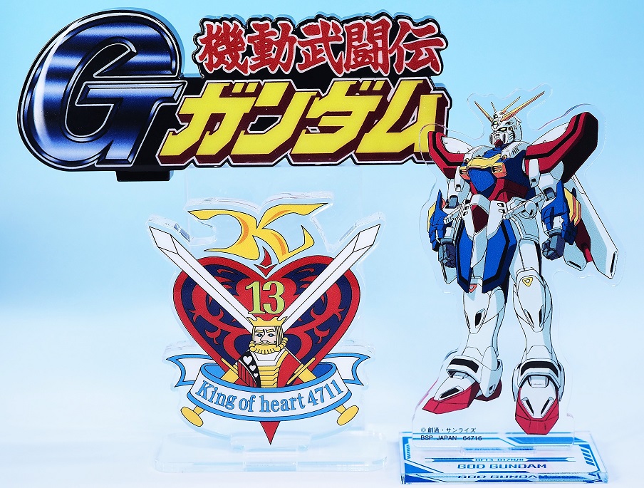 機動武闘伝Gガンダム　一番くじ　E賞　モビルファイターアクリルスタンド　コンプ 一番くじ 機動武闘伝Gガンダム 30th Anniversary｜一番くじ